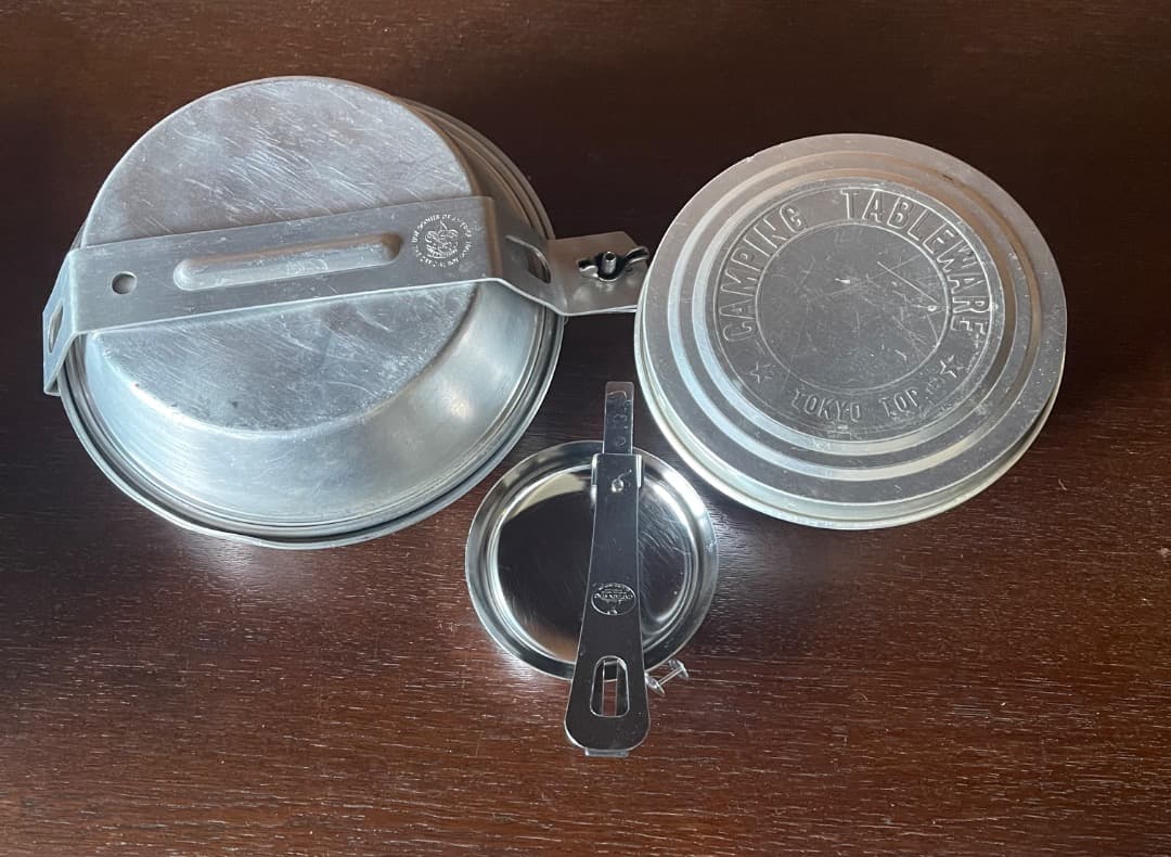 myfuruボーイスカウト メスキット アメリカ製 アルミ製 3点セット