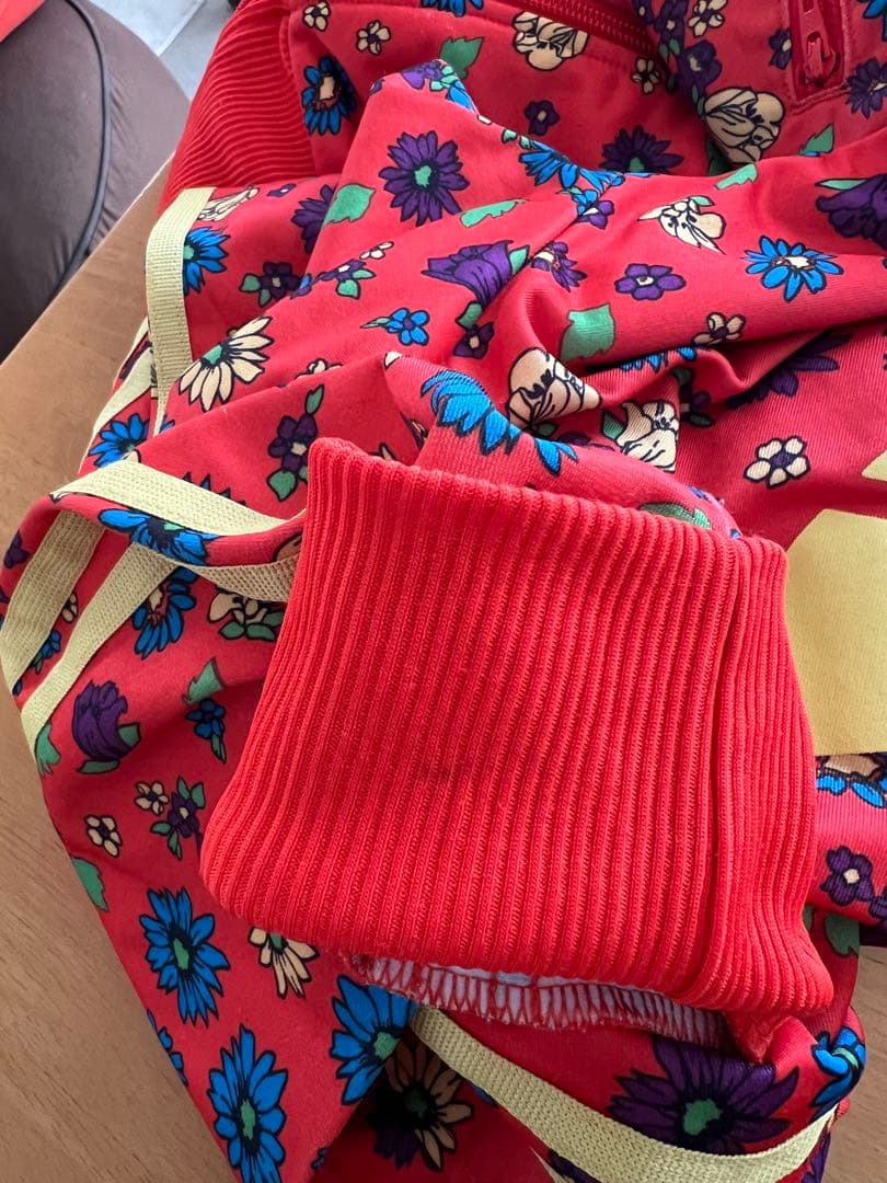 adidas ×RODEO CROWNS トラックジャケット　花柄 Mサイズ