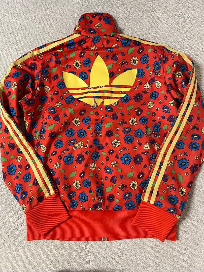 adidas ×RODEO CROWNS トラックジャケット　花柄 Mサイズ