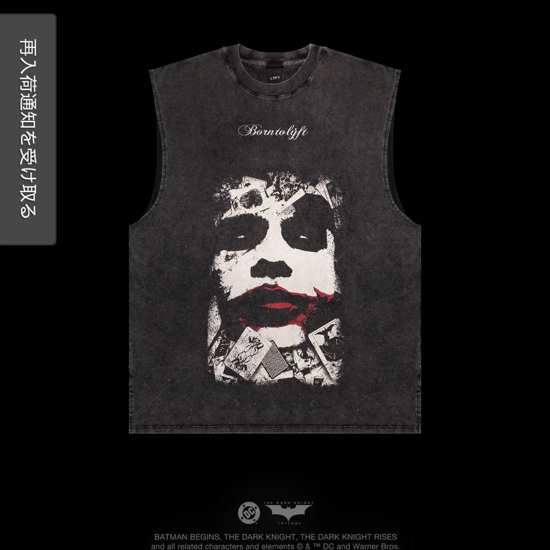 【完売品】 LYFT BATMAN joker ノースリーブ M