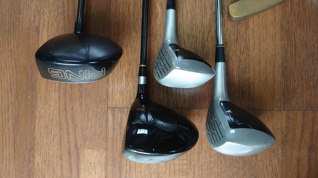 希少　左レフティ　ゴルフクラブ フルセット男性用　ゴルフセット1式+キャデバッグ