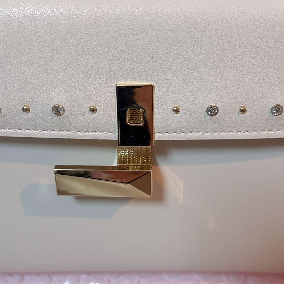 え*ト様 CELFORD リュタン ビジュースタッズポシェット（Ｍ） IVR ア