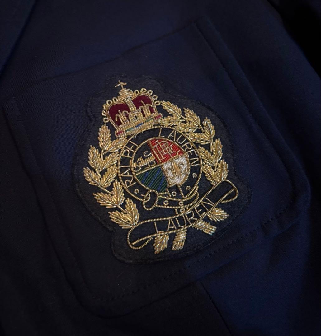 美品ラルフローレン 金ボタン ジャケット 紺ブレ 希少