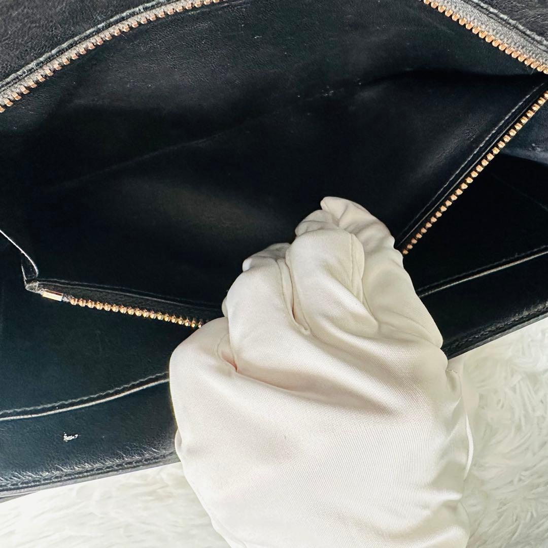 【希少】HERMES クラッチバッグ パン 黒