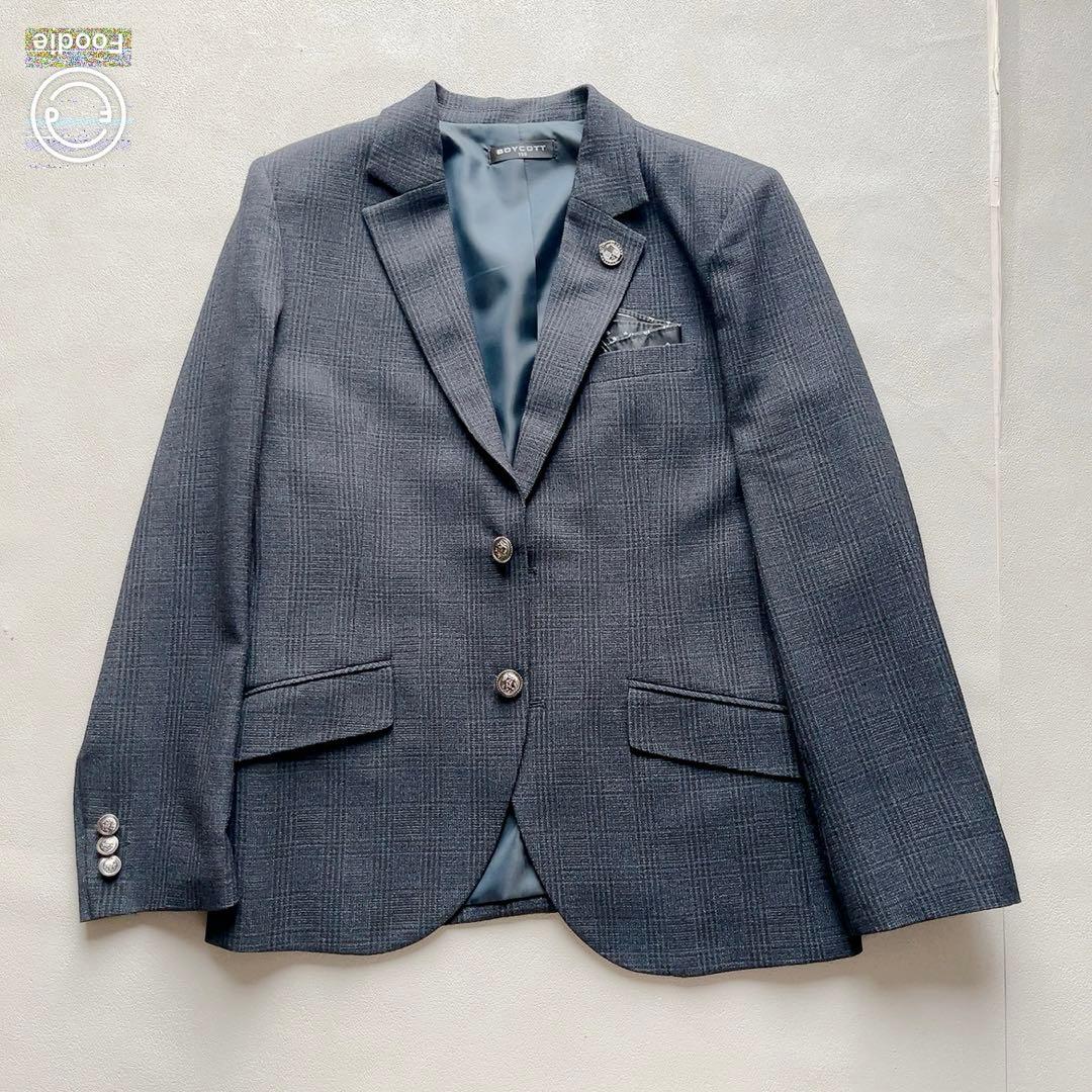 【美品】6点セットフォーマルスーツ　150cm 卒服　卒業 男の子 ネイビー