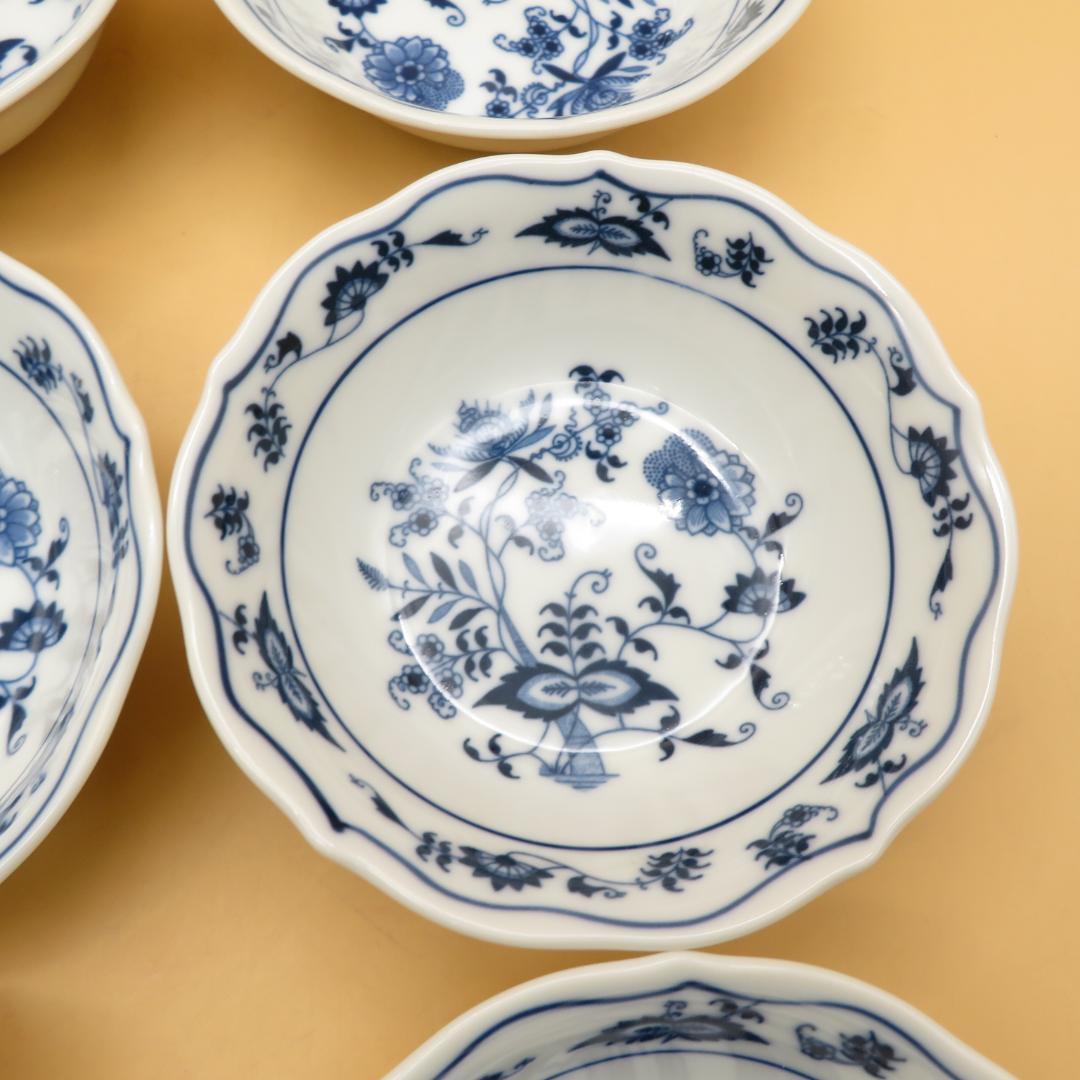 美品　ブルーダニューブ Blue Danube　小皿　小鉢　深め　９枚