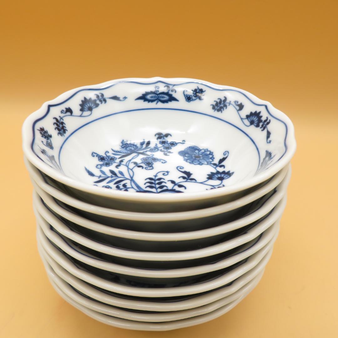 美品　ブルーダニューブ Blue Danube　小皿　小鉢　深め　９枚
