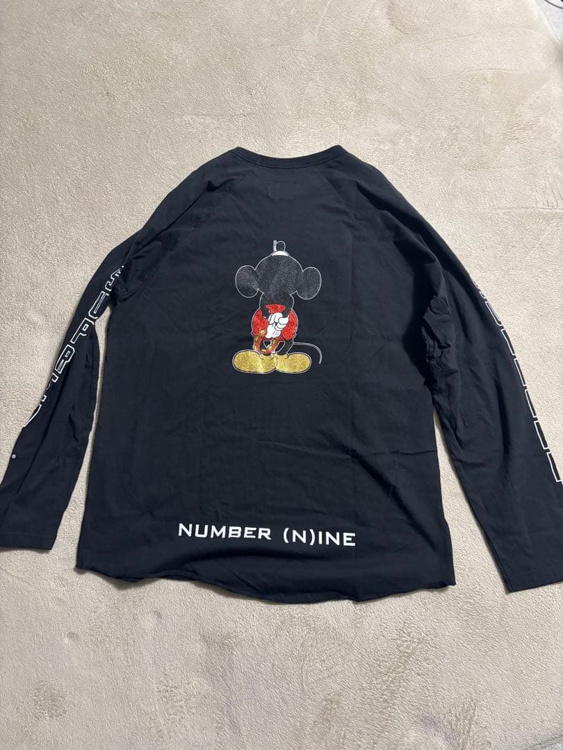 supreme✖️NUMBER (N)INE ミッキーマウスロングスリーブTシャツ