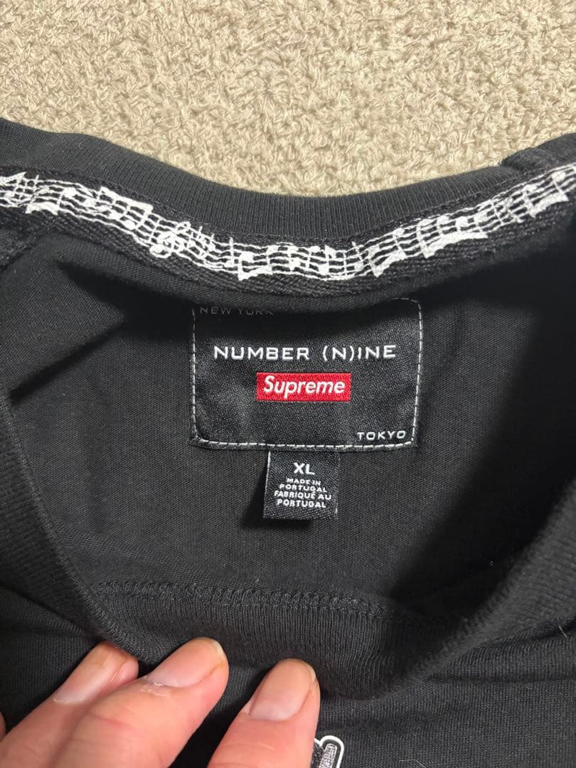 supreme✖️NUMBER (N)INE ミッキーマウスロングスリーブTシャツ