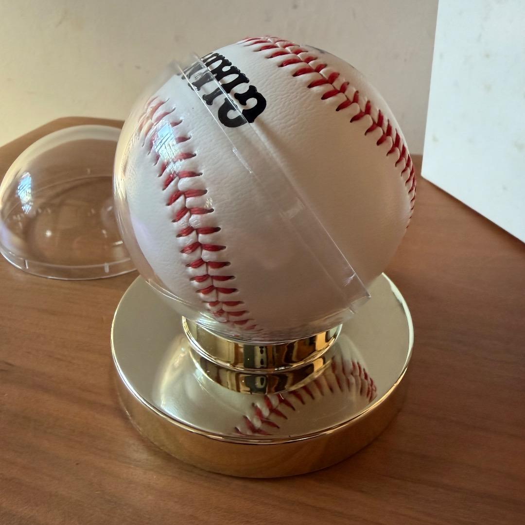 H*A様 【極美品】ジャイアンツロゴ　長嶋茂雄直筆サイン入りボール　 ゴールドス