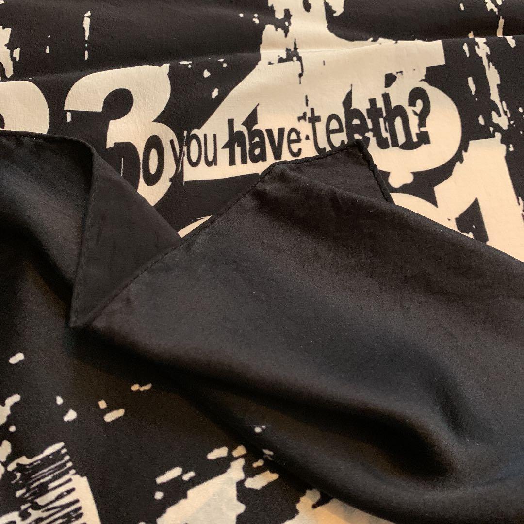 ヨウジヤマモト　スカーフ　レア　美品