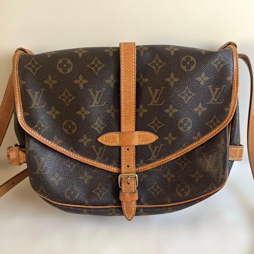Louis Vuitton モノグラム ソミュール30 訳あり