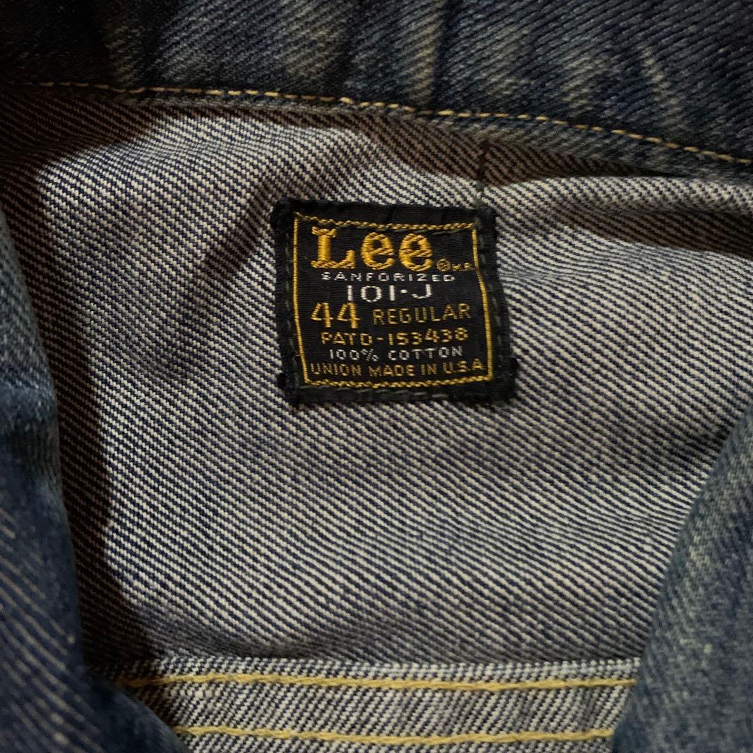 60s後期〜70s前期　Lee101J 最終型　サイズ44