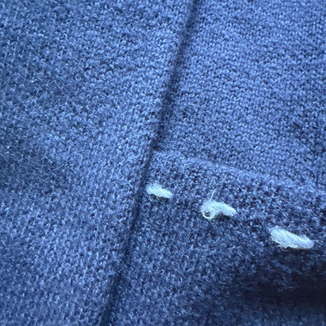 ジャーナルスタンダード　ハンドステッチブラッシュド カーディガン　ネイビー