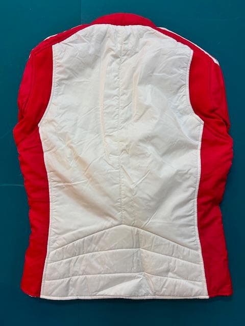 希少ヴィンテージ adidas 赤白 80’sデサントジャンバー　パンツおまけ