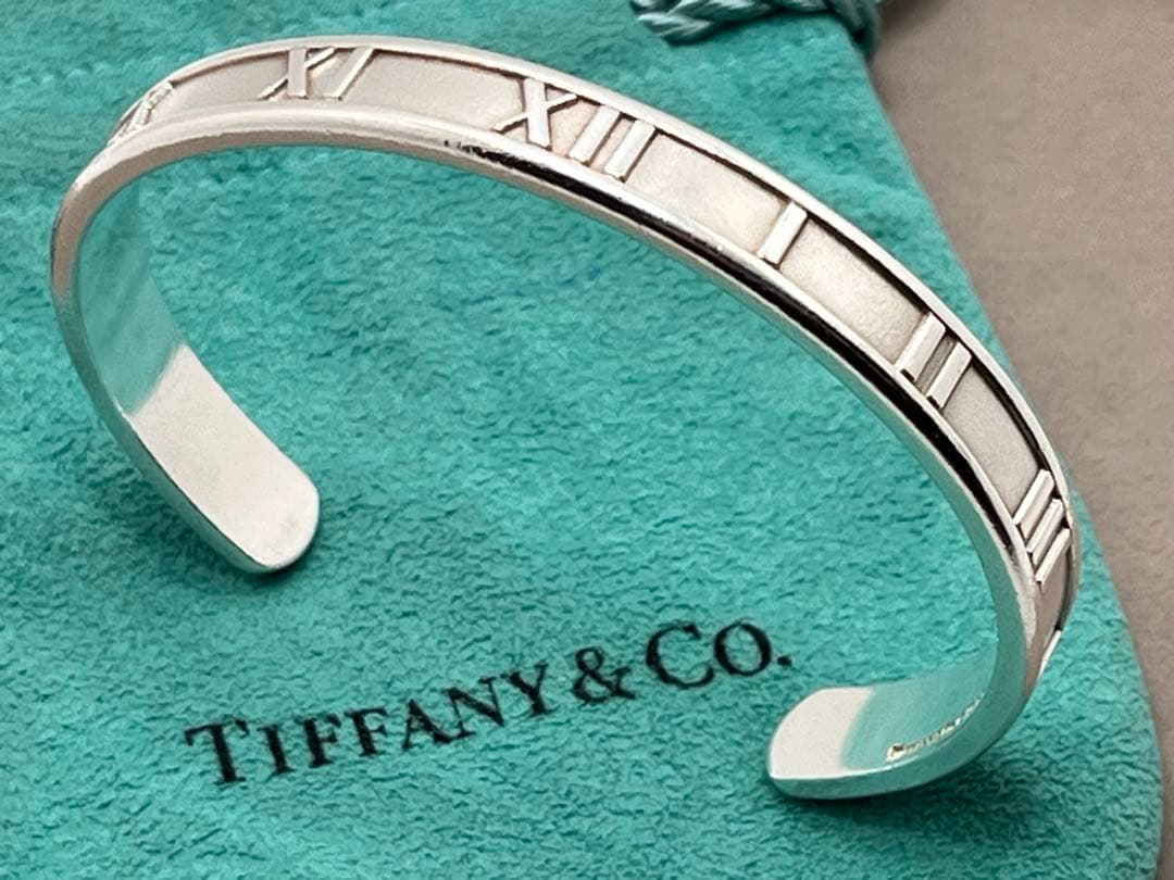 c356 オールド　ティファニー　1995 アトラス　ATLAS バングル