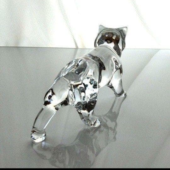 【新品】バカラ　いぬ　犬 　イヌ　ドック　オブジェ　 動物 　クリスタル