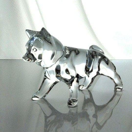 【新品】バカラ　いぬ　犬 　イヌ　ドック　オブジェ　 動物 　クリスタル