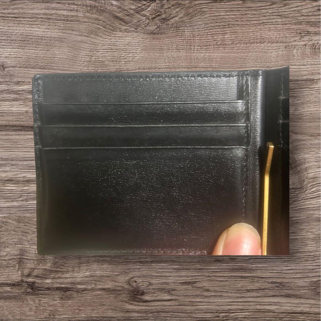 イヴ・サンローラン マネークリップ 黒