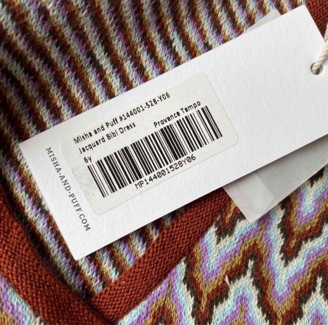 新品【misha and puff】jacquard bibi dress 6Y