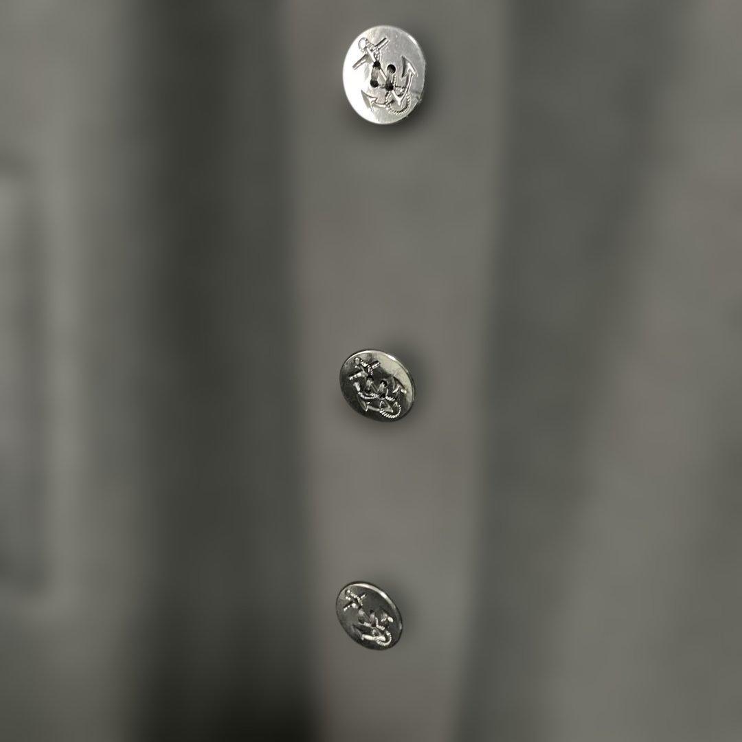 Schott ブラック ウール シングルピーコート サイズ40ジントニック