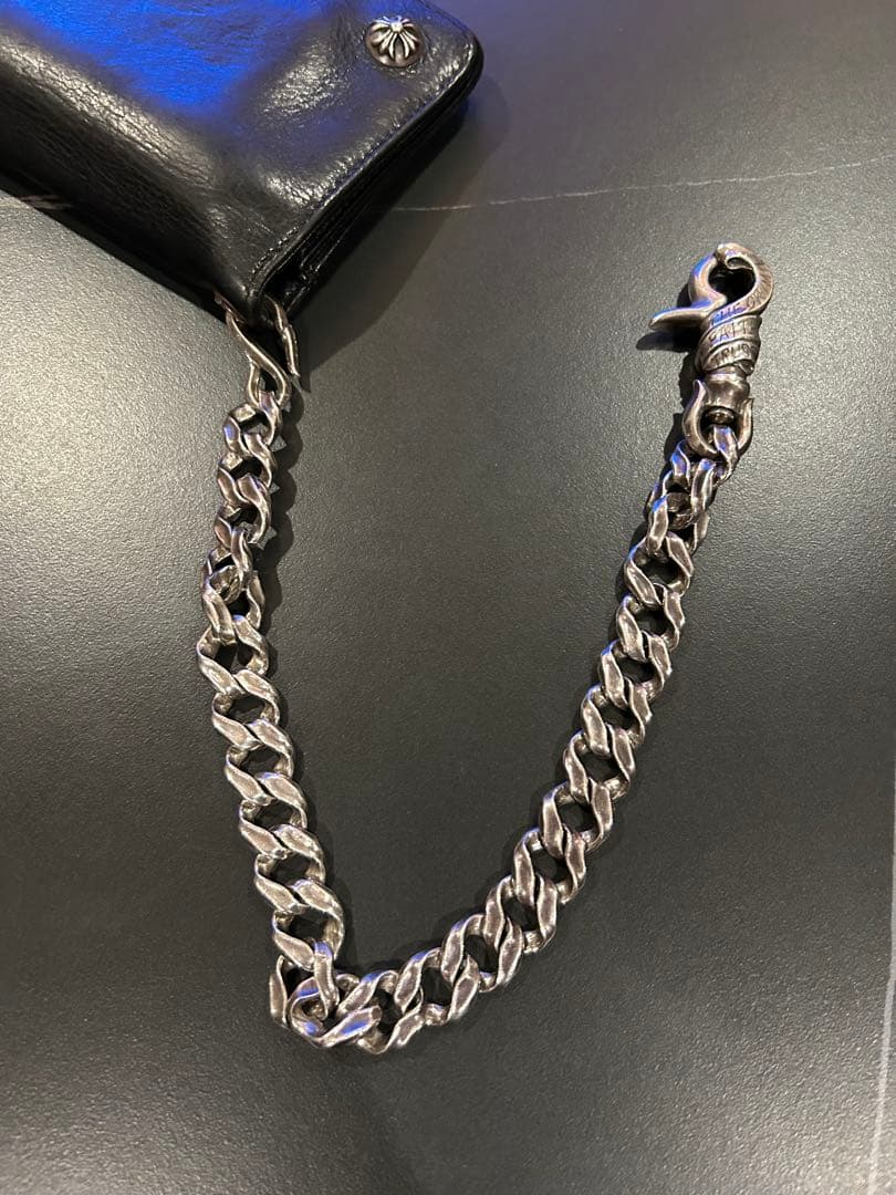 Argent Gleam CRIMIEウォレットチェーン