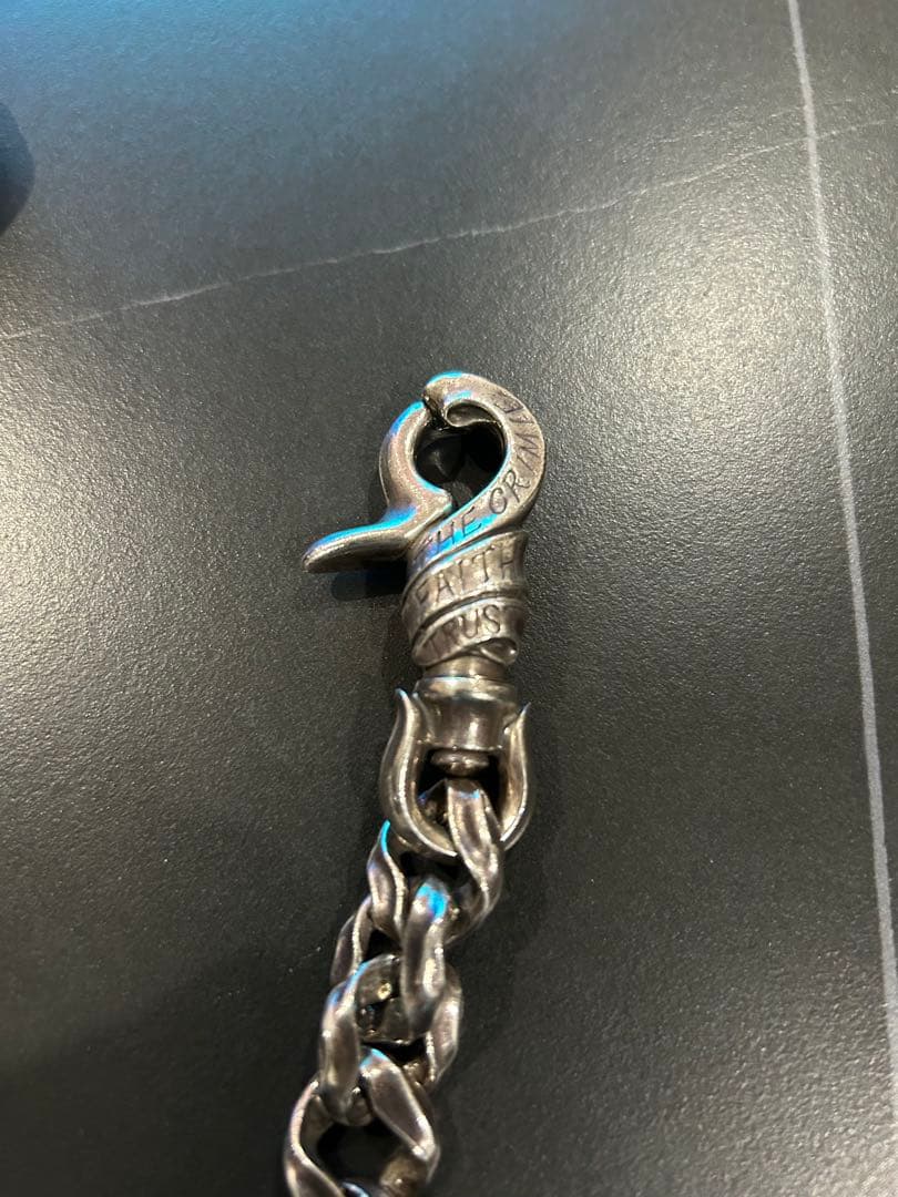 Argent Gleam CRIMIEウォレットチェーン