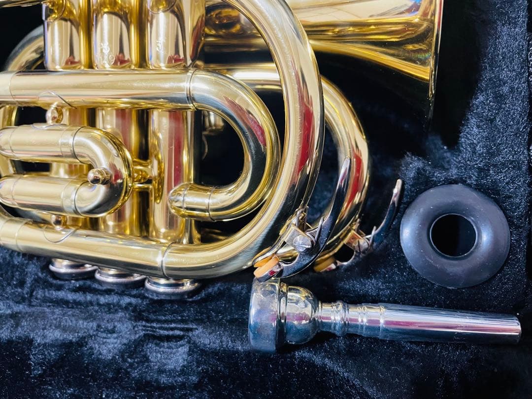 新品　ポケットトランペット　プレイテック