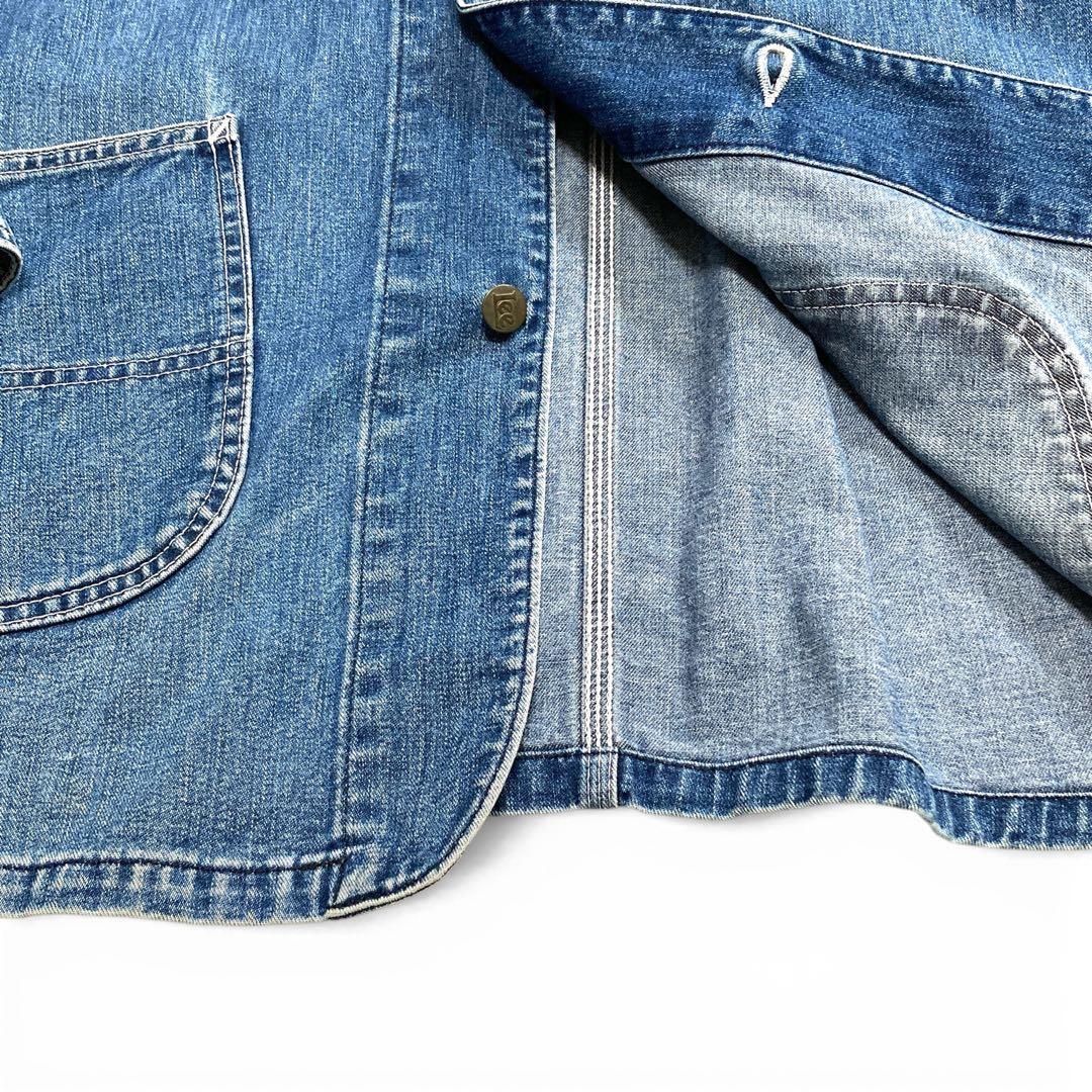 Lee 91-J ハウスタグ 加工 デニムカバーオール 復刻 L