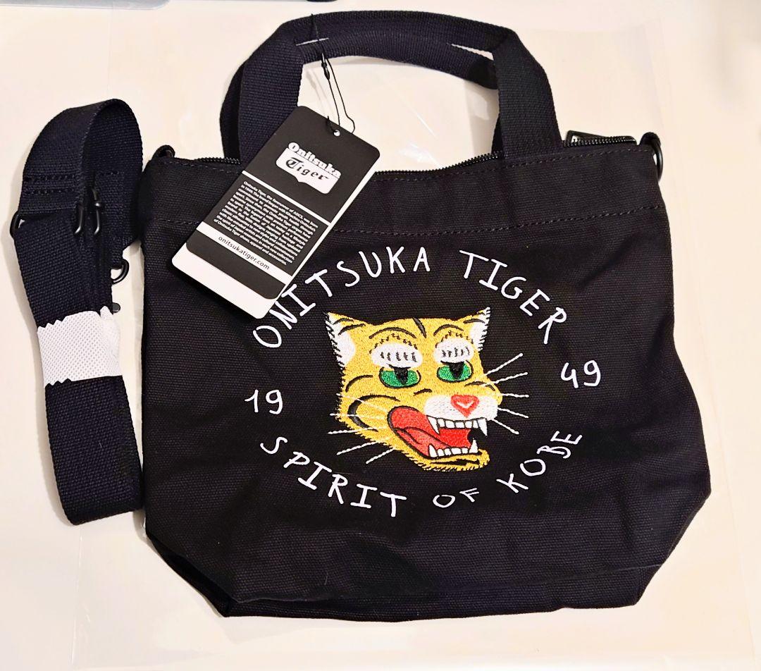 美品 Onitsuka Tiger 2WAY トートバッグ オニツカタイガー