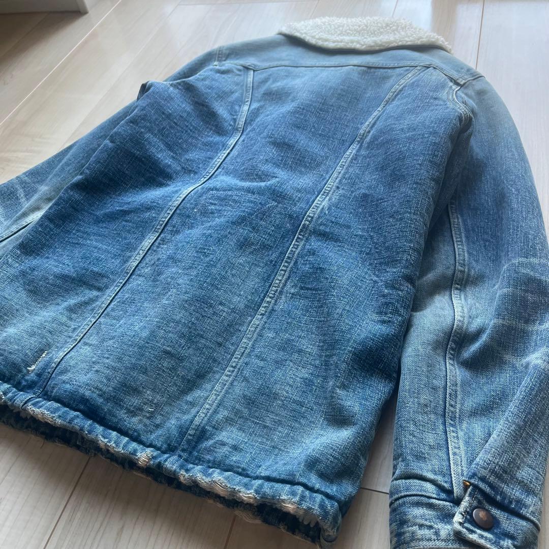 kapital ボア　フリース　プルオーバー　キャピタル　デニム　Gジャン　M