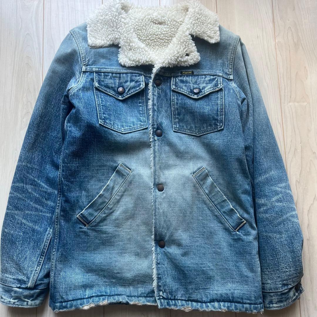 kapital ボア　フリース　プルオーバー　キャピタル　デニム　Gジャン　M