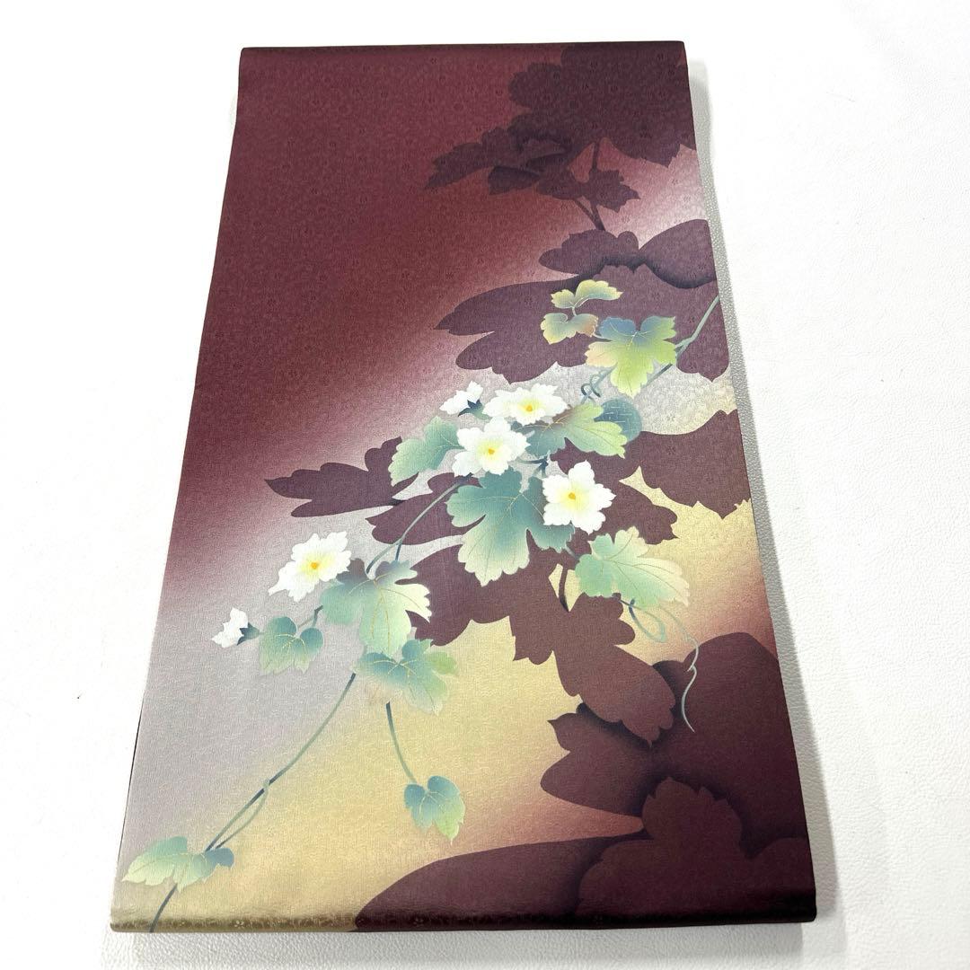 専用帯5131 5097 二点セット ●日展作家 丹下雄介 高級 正絹 袋帯