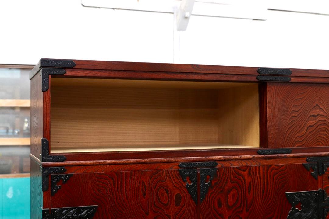 GMHN328○岩谷堂箪笥 和茶箪笥 整理箪笥 最高級 伝統工芸 箪笥 欅材 和