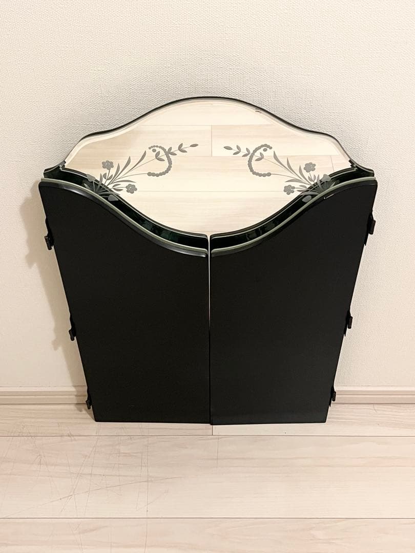 【美品】ローラアシュレイLaura Ashley エリーゼトリプルミラー 三面鏡