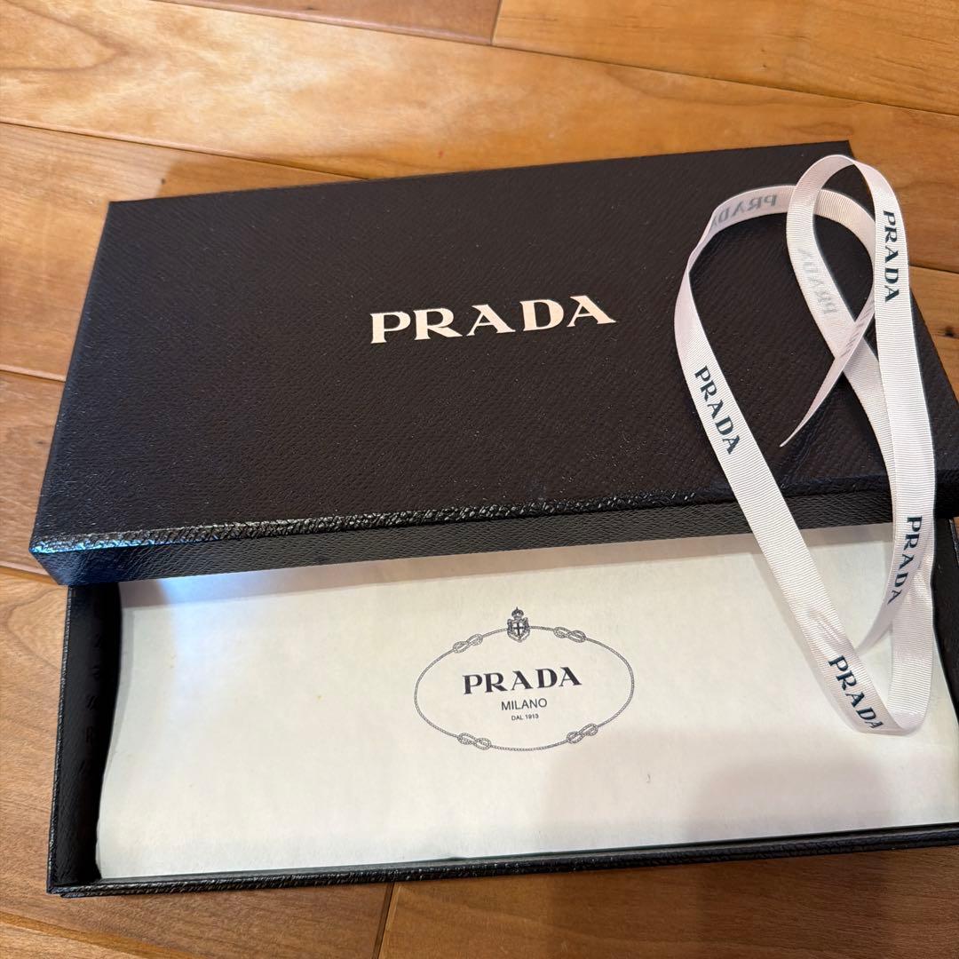 HRB　プラダ　長財布　NERO ブラック　サフィアーノ