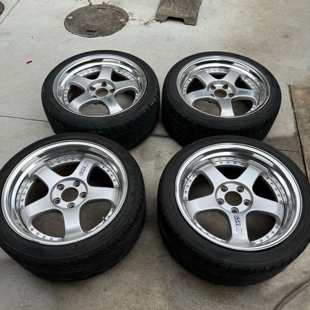 SSR Professor SP1 18インチホイール4本セット 前後サイズ違い
