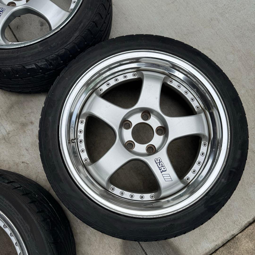 SSR Professor SP1 18インチホイール4本セット 前後サイズ違い