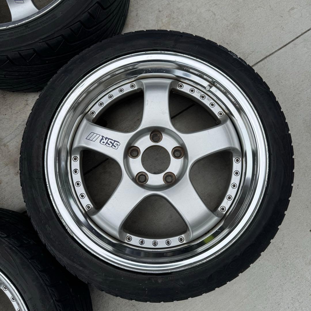 SSR Professor SP1 18インチホイール4本セット 前後サイズ違い