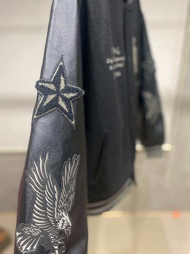 XLARGE VARSITY JACKET ブラック　Lサイズ　新品未使用