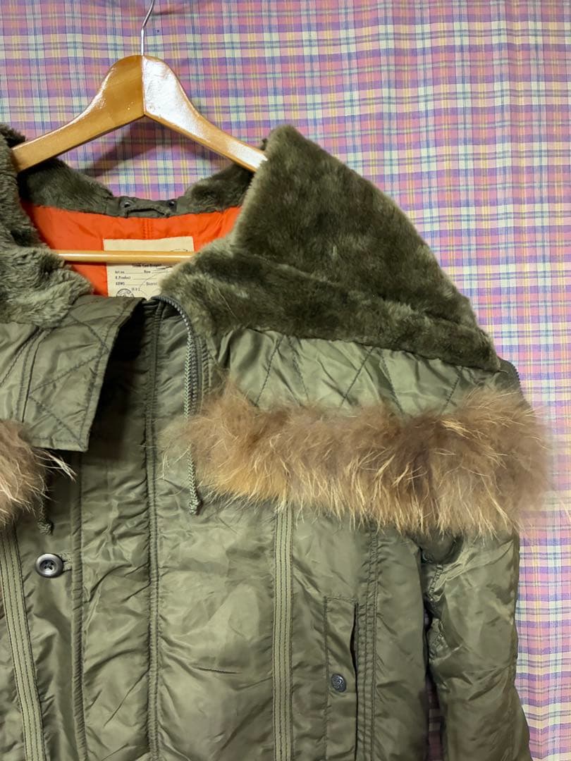 CalmFow◾️N-2Bフライトジャケット ◾️ファー&フード付きカームフロウ