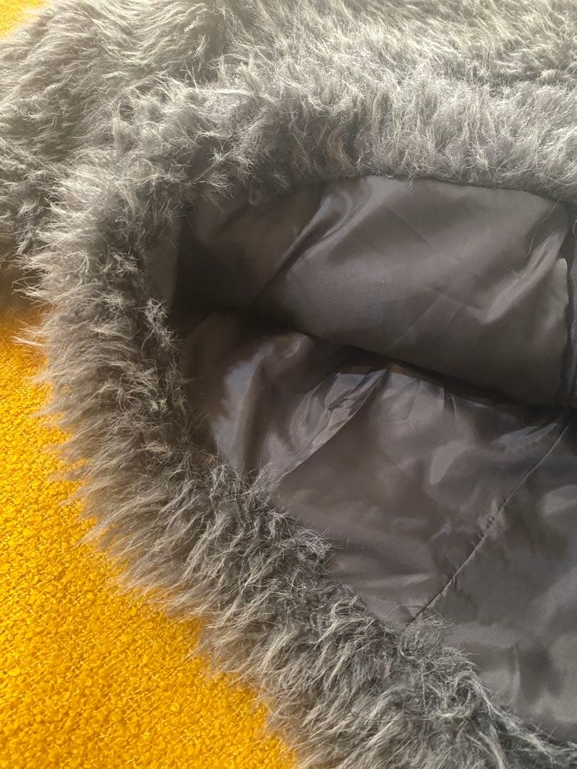 ESICA ファーブルゾン チャコールグレー