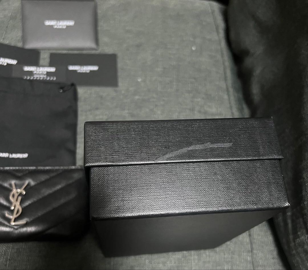 SAINT LAURENT モノグラム キーポーチ ケース ブラック