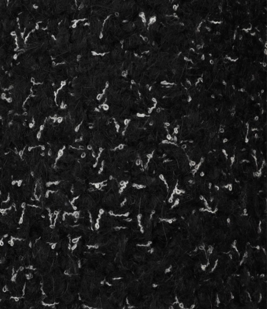 CLANE SIDE ZIP TWEED KNIT VEST ニットベスト