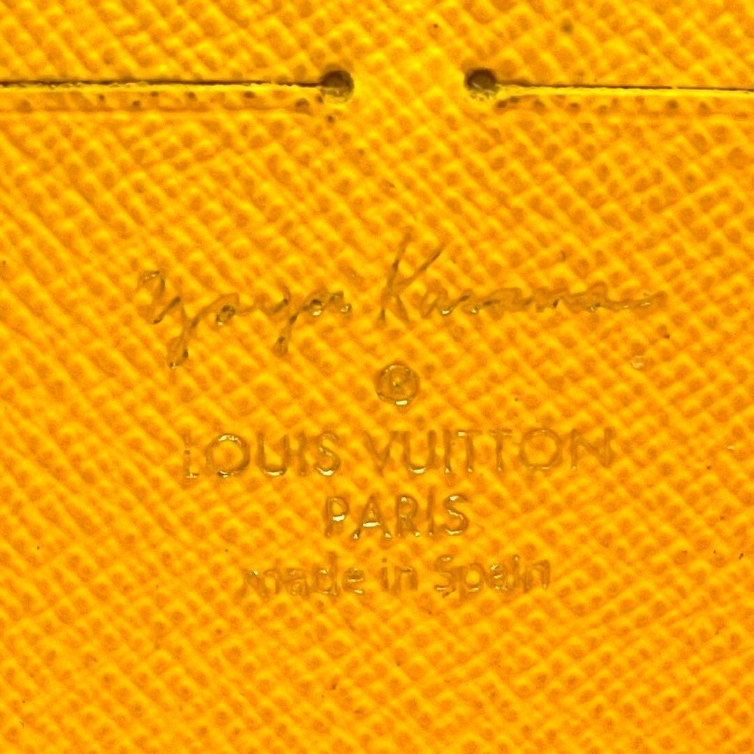極美品✨LOUIS VUITTON×草間彌生 パンプキンドットジッピーウォレット
