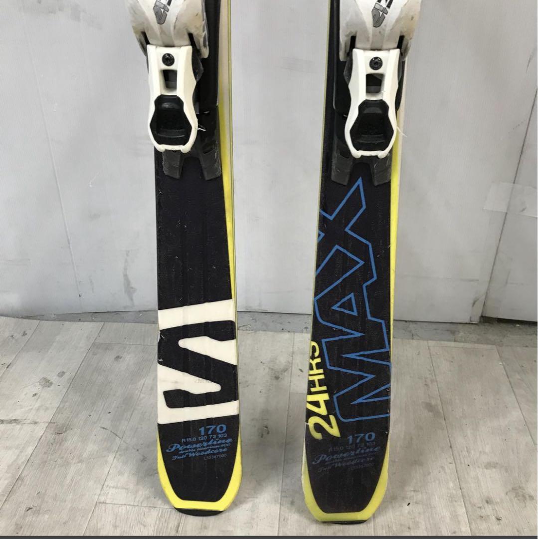 スキー板 サロモン powerline 24HRS MAX 170cm