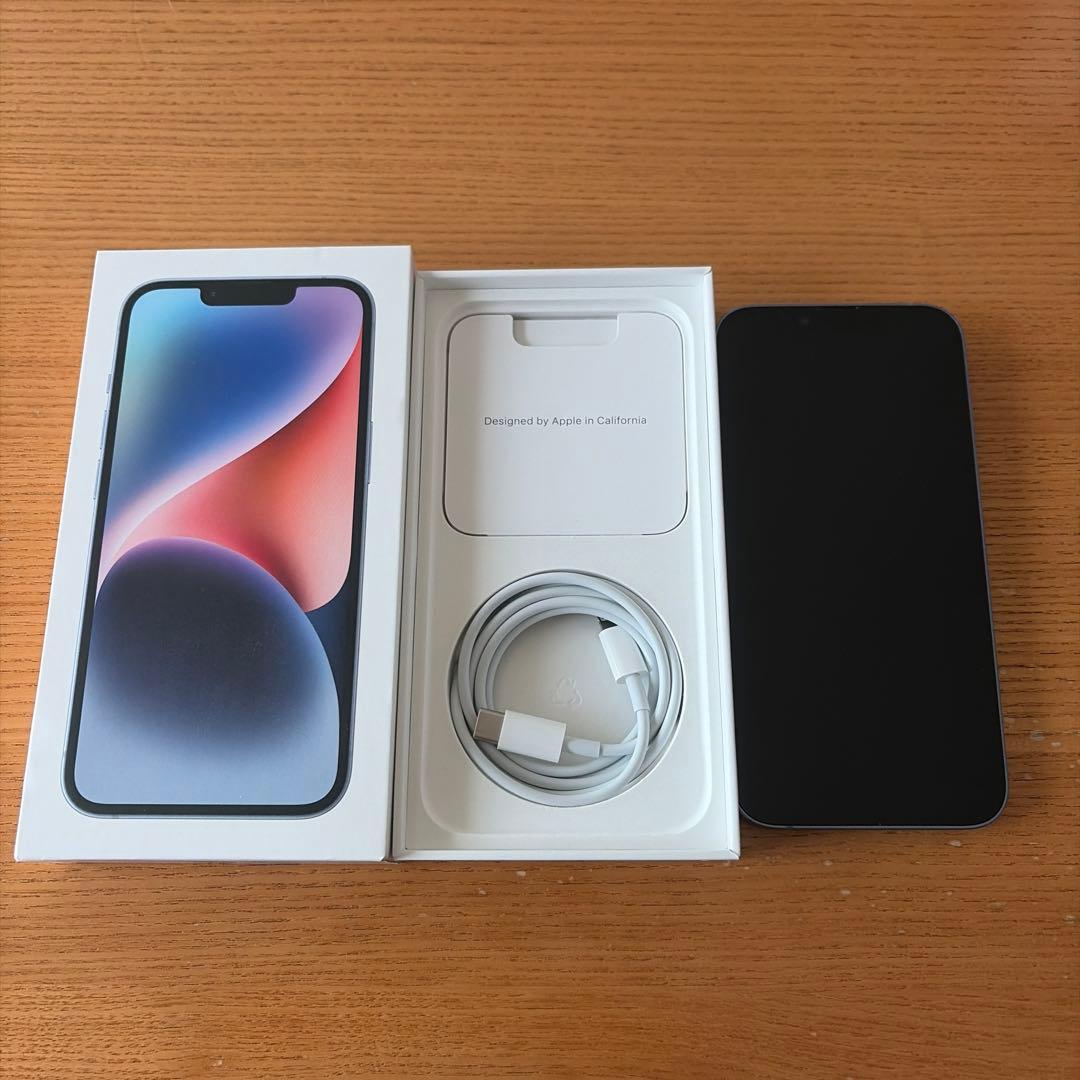 iPhone14 256GB ブルー　SIMフリー