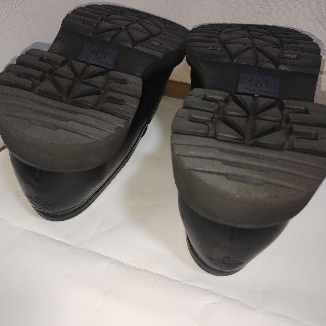 COLE HAAN ブラックレザー ローファー