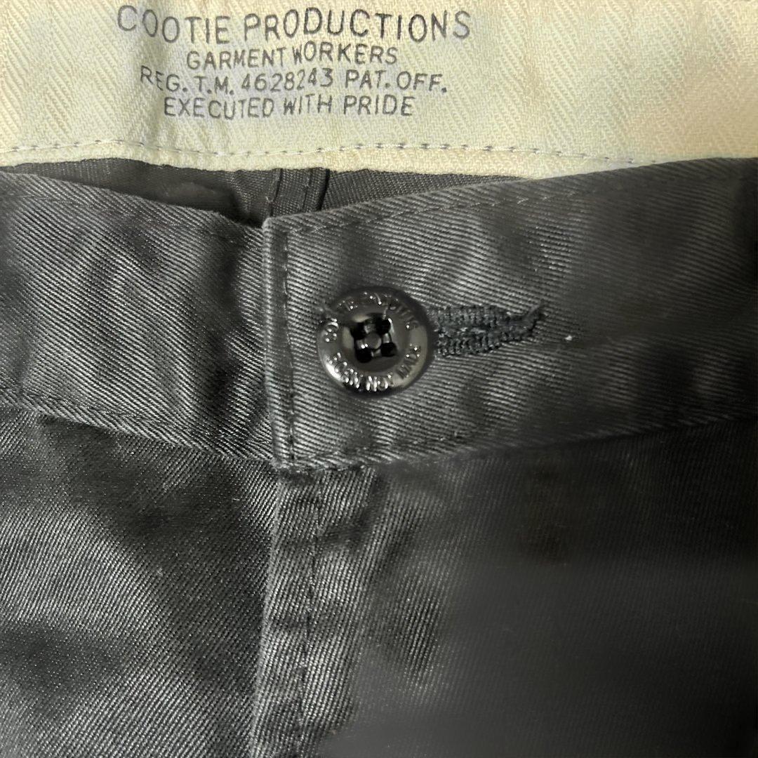 クーティー cootie ブラック　チノパンツ