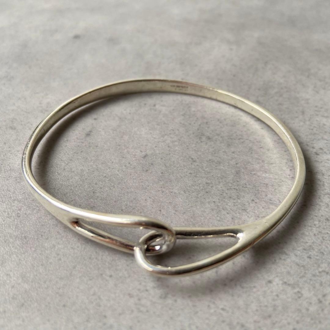 【希少】Tiffany ティファニー バングル ループ シルバー925 Y268
